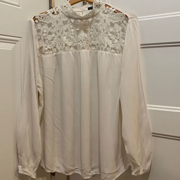 Lace Top Blouse - Picture 1 of 5